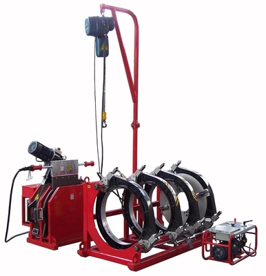 HDPE Hidrolik Alın Füzyon Kaynak Makinesi 380V 630MM