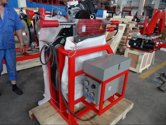 HDPE Hidrolik Alın Füzyon Kaynak Makinesi 380V 630MM