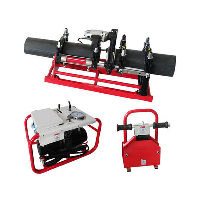 PE PPR PB PVDF HDPE Boru için 250MM 220V Alın Kaynak Füzyon Makinesi