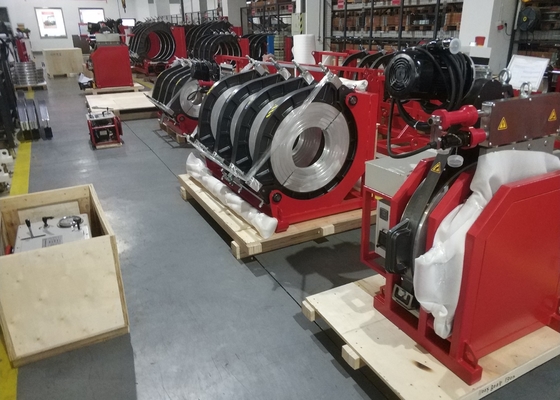 5.35kw Hidrolik Alın Boru Füzyon Kaynak Makinesi Isıtma Plakası Sıcaklığı 270 ℃