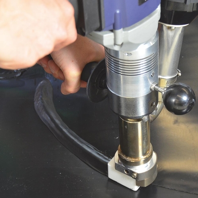 Hdpe Geomembrane Elde Tutulan Plastik Ekstrüder Saldırma Booster Ex2