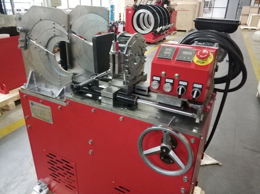 Hdpe Boru için 220V Eyer Füzyon Makinesi 315mm Yüksek Doğru