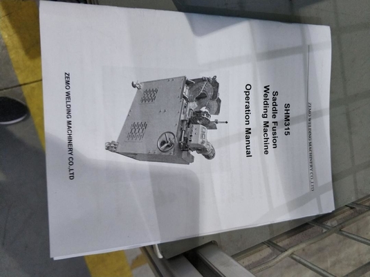 Hdpe Boru için 220V Eyer Füzyon Makinesi 315mm Yüksek Doğru
