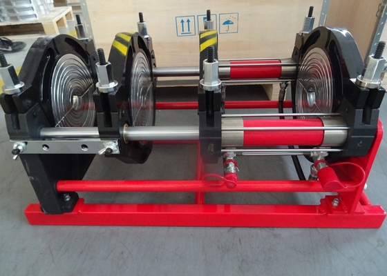 2 İnç Termoplastik Kaynak Makinesi HDPE Boru Alın Füzyon Yarı Otomatik