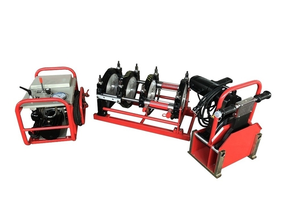 ASTM HDPE Alın Füzyon Kaynak Makinesi Birleştirme IPS 8 İnç 220V Tek Fazlı