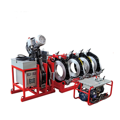 ASTM 18" PE Sıcak Plaka Kaynak Makinası Hdpe Alın Kaynak Makinası 380V