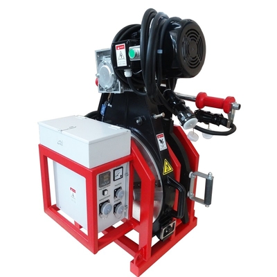 18" HDPE Alın Füzyon Kaynak Makinesi 415V 60HZ Poli Boru Füzyon Kaynak Makinesi