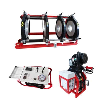24'' IPS HDPE Alın Füzyon Kaynak Makinası Yarı Otomatik 12.35KW