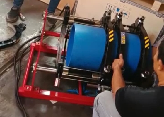 SGS Sertifikalı IPS12 "HDPE Alın Füzyon Kaynak Makinesi 6.3Mpa