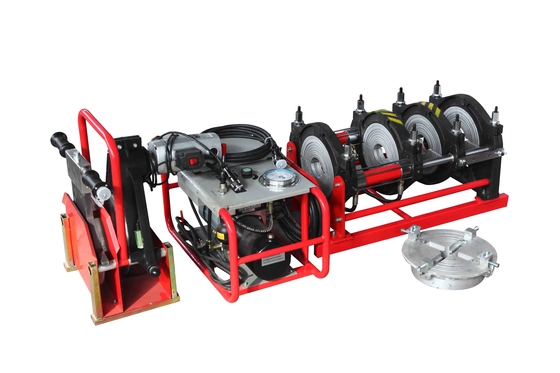160MM Hidrolik Alın Füzyon Kaynak Makinesi 1KW Tek Fazlı