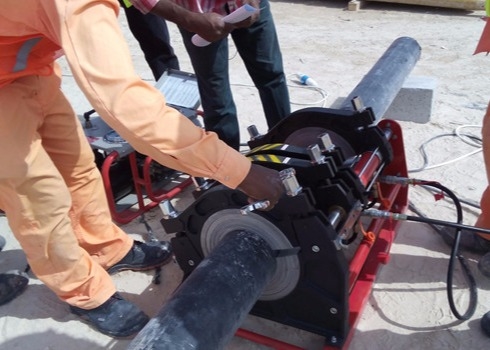 315MM Hidrolik Alın Füzyon Kaynak Makinesi Termofüzyon PVDF