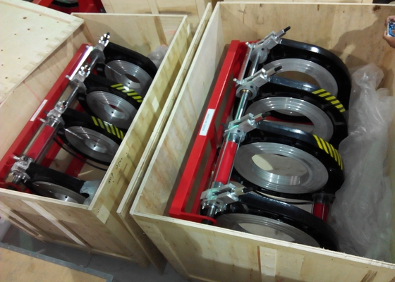 500MM ISO Hidrolik Alın Füzyon Makinesi, 415V Termofüzyon Kaynak Makinesi