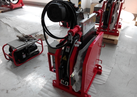 800MM 415V Hidrolik Alın Kaynakçı 16Mpa Poly Fusion Kaynakçı ISO