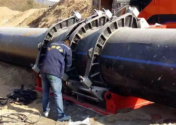 HDPE Boru Hidrolik Alın Füzyon Kaynak Makinesi 1000MM 380V SDR17