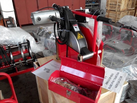 355mm 110V HDPE Alın Kaynak Makinesi, 1.1KW Hidrolik Alın Füzyon Makinesi