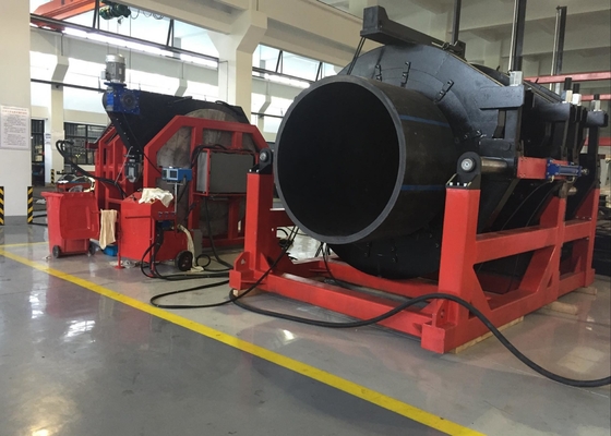 Tam Otomatik HDPE Boru Hidrolik Alın Kaynak Makinası 1800MM 35KW