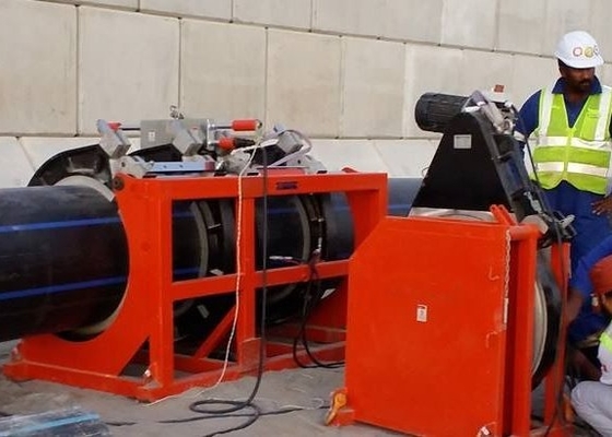 800MM Hdpe Hidrolik Alın Füzyon Kaynak Makinası DVS2207/1 08/2007