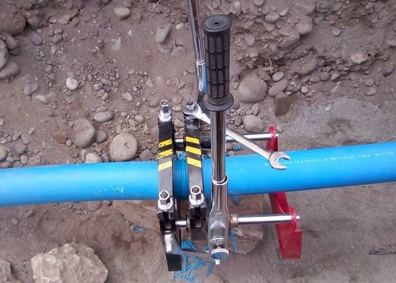 160mm Poli Manuel Alın Füzyon Kaynak Makinesi 60HZ Tek Fazlı