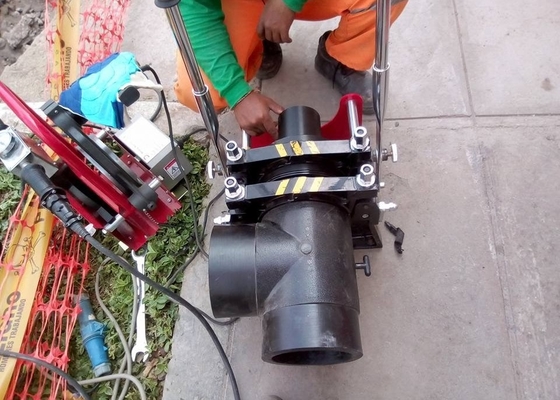 110V 60HZ Manuel Hdpe Fusion Kaynakçı CE Onaylı Kolay Kullanım