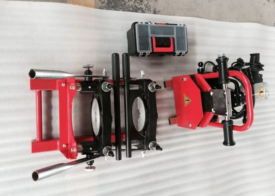 Polietilen Boru Manuel Alın Füzyon Kaynak Makinesi 44KG 220V