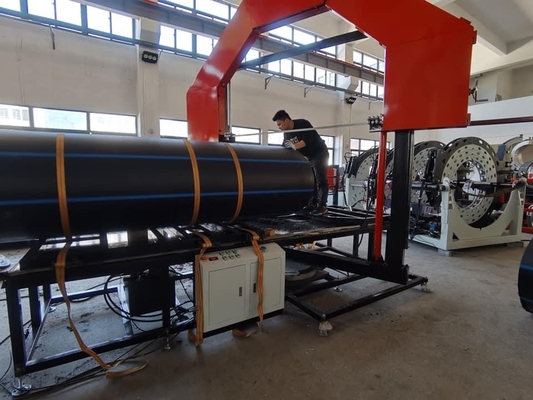 PP Boru Şerit Testere 50Hz 800mm Kesim 98/37/EC Standartlarına Uygun